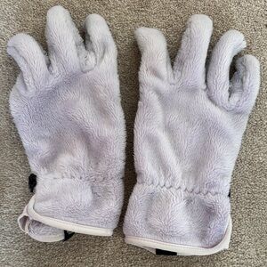 Cozy Lavender Fleece Gloves